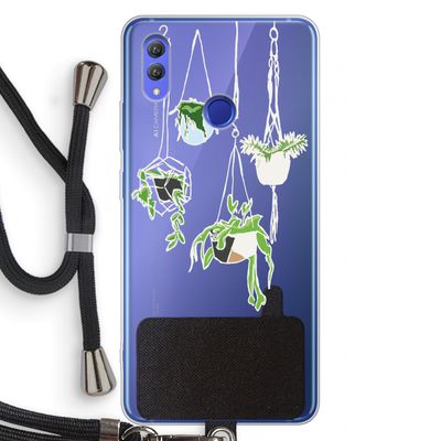 Hang In There: Honor Note 10 Transparant Hoesje met koord