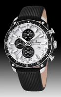 Horlogeband Candino C4520.1 Leder Zwart - thumbnail