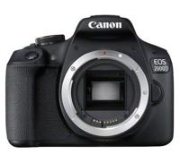 Canon EOS 2000D BK BODY EU26 SLR camerabody 24,1 MP CMOS 6000 x 4000 Pixels Zwart - thumbnail