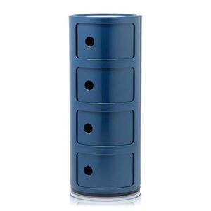 Kartell Componibili Kast - 4 Modules - Blauw