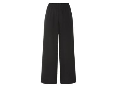 esmara Dames broek - Wide leg (Zwart, L (44/46))