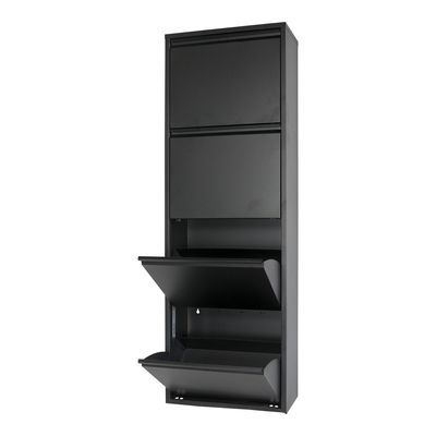 Schoenenkast BILLY 4 Black Schoenenkast BILLY 4 Black