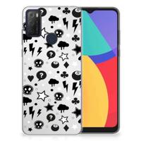 Silicone Back Case Alcatel 1S (2021) Silver Punk Silicone Back Case Alcatel 1S (2021) Silver Punk