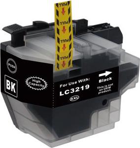 Huismerk Brother LC-3219XL BK cartridge zwart