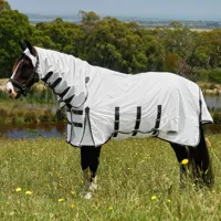 Weatherbeeta Comfitec Sweet Itch Eczeemdeken wit maat:175