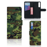 Sony Xperia 1 II Telefoon Hoesje Army Dark