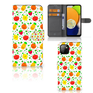 Samsung Galaxy A03 Book Cover Fruits