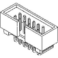 Molex 702471651 Male connector Rastermaat: 2.54 mm Totaal aantal polen: 16 Aantal rijen: 2 1 stuk(s) Tray