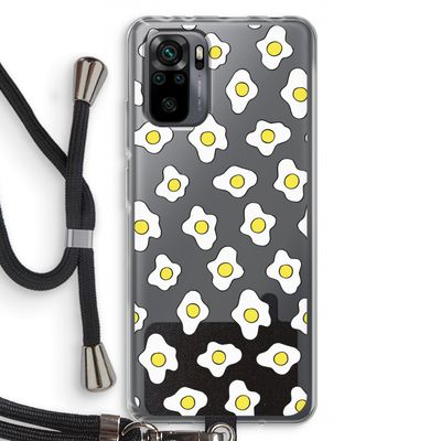 Spiegeleitjes: Xiaomi Redmi Note 10 Pro Transparant Hoesje met koord