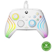 Gamepad - Xbox Series X|S, Xbox One e PC - Afterglow Wave - RGB - Cablato - Bianco - TURTLE BEACH