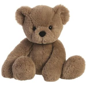 Aurora Eco Nation Pluche knuffeldier teddybeer - bruin - 28 cm - bosdieren thema   -