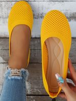 Breathable Hollow out Mesh Fabric Casual Shallow Shoes - thumbnail