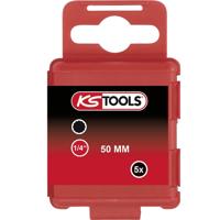 KS Tools 911.2714 XZN-bit M8 Speciaal staal E 6.3 5 stuk(s)