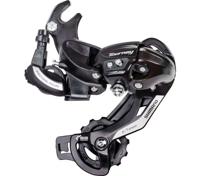 Achterderailleur 6/7-speed Shimano Tourney TY500 met haak (B-Type) - zwart