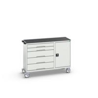 Bott Verso Montagewagen | 5 Lades | 1 Deur | Afrolrand | RAL 7035 - 16927152.16