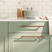 Handvatten 20 st 224 mm roestvrij staal bronskleurig