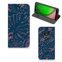 Motorola Moto G7 Play Smart Cover Palm Leaves - thumbnail