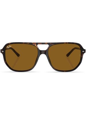 Ray-Ban lunettes de soleil Bill One à monture oversize - Vert