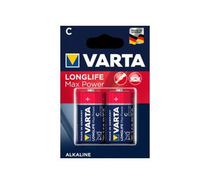 Varta MAX TECH 2x Alkaline C Wegwerpbatterij