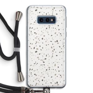 Terrazzo N°14: Samsung Galaxy S10e Transparant Hoesje met koord