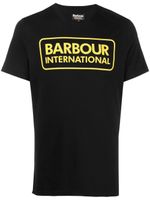 Barbour t-shirt Essential à logo imprimé - Noir