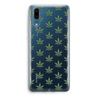 Weed: Huawei P20 Transparant Hoesje