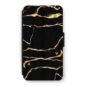 Gouden marmer: iPhone 11 Pro Flip Hoesje