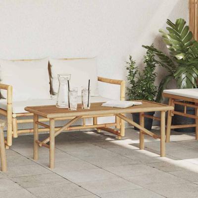 Salontafel Bruin 110 x 50 x 43 cm Bamboe
