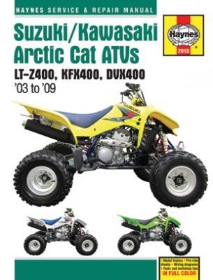 Suzuki/Kawasaki ArcticCat ATVs(03 - 09) 2910