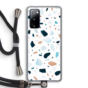 Terrazzo N°13: Samsung Galaxy S20 FE / S20 FE 5G Transparant Hoesje met koord
