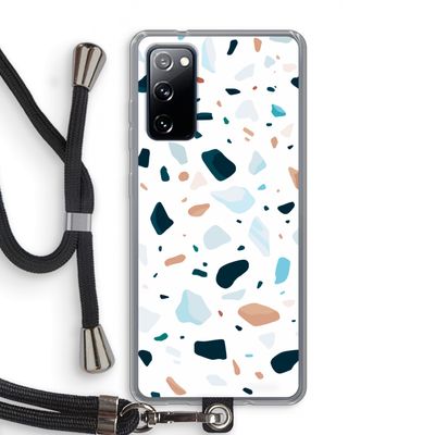 Terrazzo N°13: Samsung Galaxy S20 FE / S20 FE 5G Transparant Hoesje met koord
