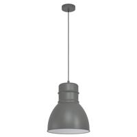 Eglo Grijze hanglamp Ebury Ø 38cm 43622