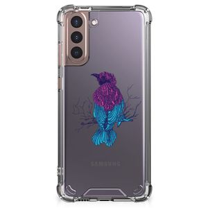 Samsung Galaxy S21 Plus Stevig Bumper Hoesje Merel