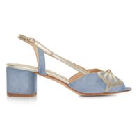 Rachel Simpson Kitty Blauw Bruidsschoenen | Maat: 38
