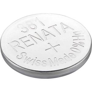 Renata Knoopcel 381 1.55 V 1 stuk(s) 50 mAh Zilveroxide