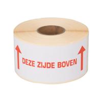 Etiketten "deze zijde boven" 60 x 150 mm 500 stuks per rol