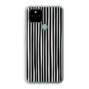 Stripes: Google Pixel 5 Transparant Hoesje
