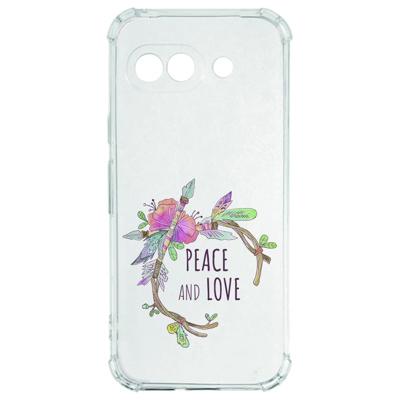 Google Pixel 9a Hoesje - Boho Text TPU Antishock Google Pixel 9a Hoesje - Boho Text TPU Antishock
