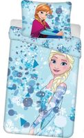 Disney Frozen Dekbedovertrek, Sisters Glow in the Dark - 140 x 200 cm - Katoen - 70 x 90 cm