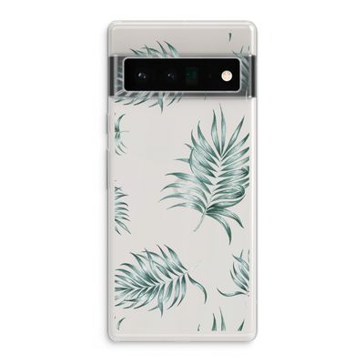 Simple leaves: Google Pixel 6 Pro Transparant Hoesje