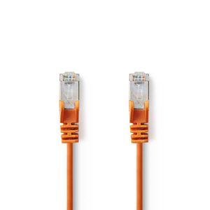 CAT5e SF/UTP-Netwerkkabel | RJ45 Male - RJ45 Male | 7,5 m | Oranje