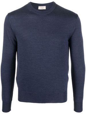 Altea pull en maille fine à manches longues - Bleu
