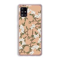 Blossoming spring: Samsung Galaxy A51 5G Transparant Hoesje