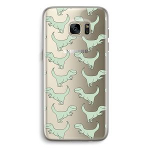 Dinos: Samsung Galaxy S7 Edge Transparant Hoesje