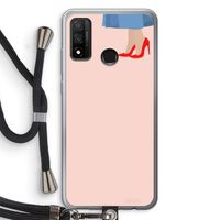 High heels: Huawei P Smart (2020) Transparant Hoesje met koord
