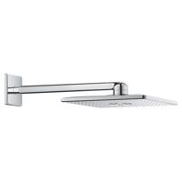 GROHE Rainshower SmartActive 310 Cube Hoofddouche - 31cm - 2 straalsoorten - wandarm 43cm - chroom 26479000