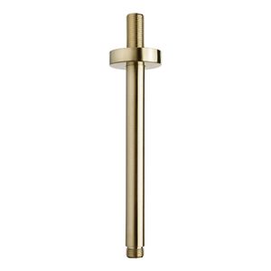 Douchearm Wiesbaden UniMatch Caral | 20 cm | Plafond montage | Messing | Rond | Geborsteld messing PVD