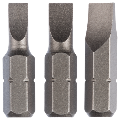 Bosch Accessoires Schroefbitset standaard gleufkopschroef S | 3-delig - 2609255963