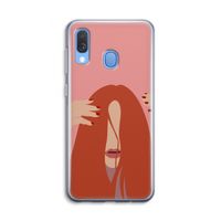 Woke up like this: Samsung Galaxy A40 Transparant Hoesje Woke up like this: Samsung Galaxy A40 Transparant Hoesje