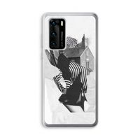 House: Huawei P40 Transparant Hoesje